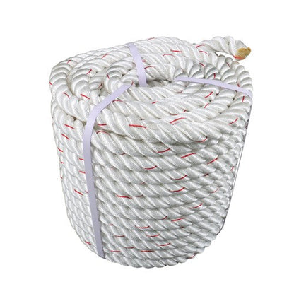 1"×120ft Double Braid Polyester Rope 3400lbs Breaking Strength Strong Pulling