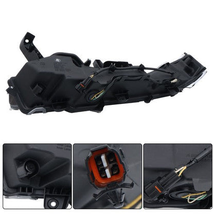 For Lexus NX200t/300/300h 2015-2021 Fog Light Lamp DRL Right Side Black Housing