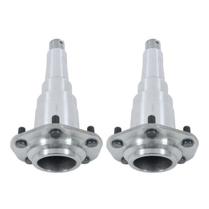 New 2-Pack #42 Weld-On Spindles With Flange Fit For 7,000lb Trailer Axles-2 1/4"