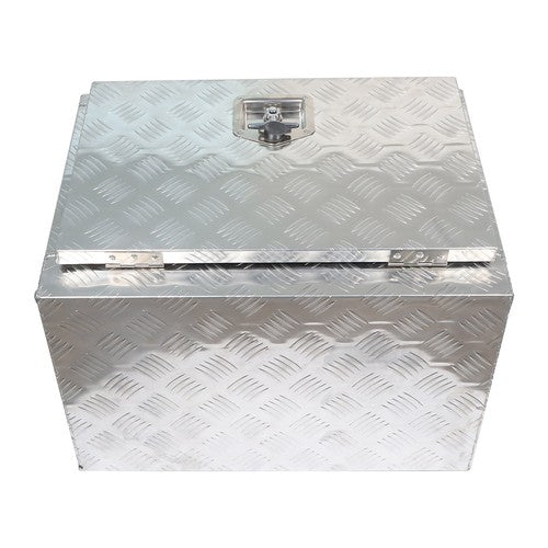 24" ×17"×18" Truck Under Bed Tool Box Underbody Storage Pickup Trailer w/ Lock
