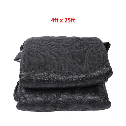 4FT by 25FT Heavy Duty Garden Privacy Fence Barrier Net With Zip Ties