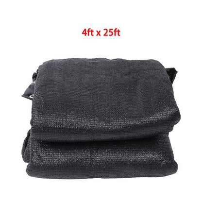 4FT by 25FT Heavy Duty Garden Privacy Fence Barrier Net With Zip Ties