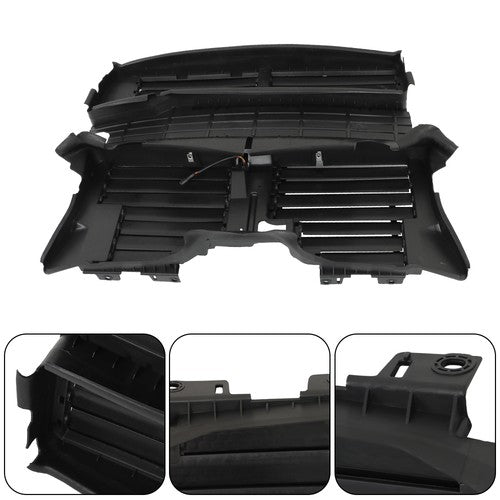 Radiator Grille Shutter W/Motor FA1Z8475C For Ford Lincoln MKX 2.7L 3.7L 2016-18