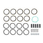 For Yamaha WR250F YZ250F Clutch Friction w/ Steel Plates Spring Gasket Kit 01-13