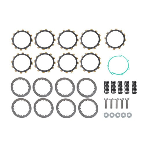 For Yamaha WR250F YZ250F Clutch Friction w/ Steel Plates Spring Gasket Kit 01-13