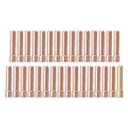 TIG Welding Torch Kit - Alumina Nozzle, Collets, Stubby Gas Lens 123 Pcs