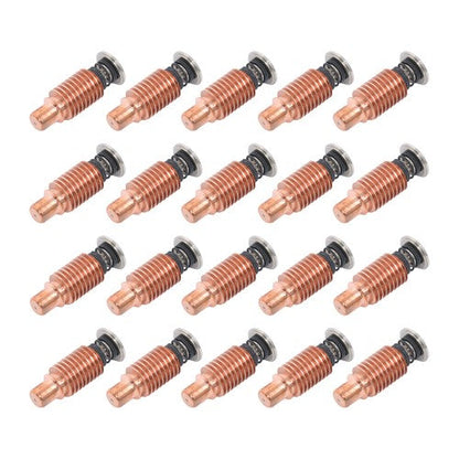 Plasma Cutting Electrodes 45A-125A Fit Plasma 125 Series Torch 20pcs 220971