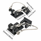 FIT Jeep Wrangler JK JL Hood Latches Hood Lock 2pcs Aluminum Catch Locking Kits