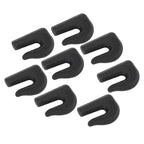 8Pcs G70 3/8" Weld On Chain Grab Hook Tow Hook Tractor Bucket Trailer Tie Down