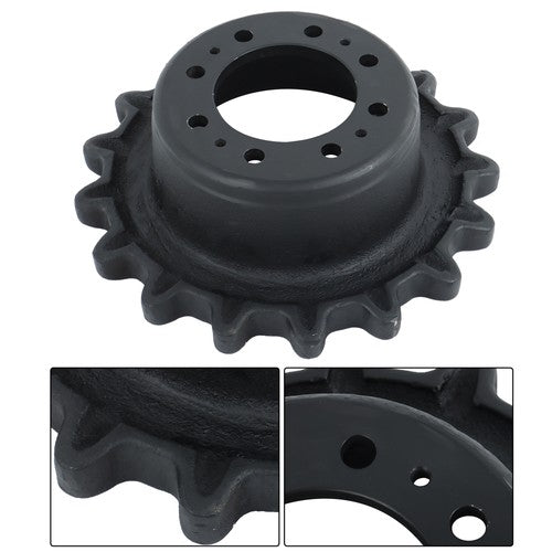 For Bobcat T630 T740 T750 T770 T870 7196807 Drive Sprocket - 8 Hole Dual Speed