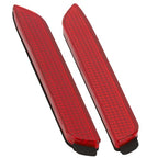 Red Rear Bumper Reflector LED Stop Brake Light for Toyota RAV4 2019-2023 2x