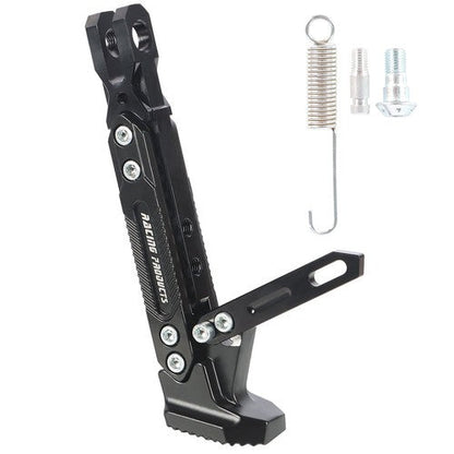 Motorcycle CNC Aluminum Alloy Kickstand Foot Side Support Kick Stand Adjustable