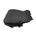 Black For Ford F150 2015-2017 Driver&Passenger Bottom And Top Seat Cover Leather
