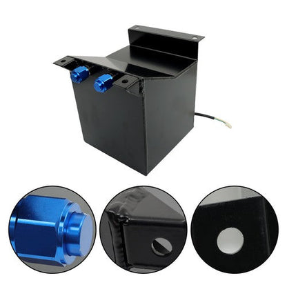 Drifting Fuel Cell Gas Tank+level Sender Black Coated Aluminum Racing 2.5 Gallon