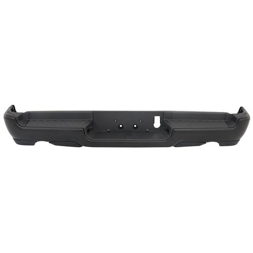 Rear Bumper w/ Vent w/o Sensor Holes Black Metal Suitable For RAM 1500 2019-2022