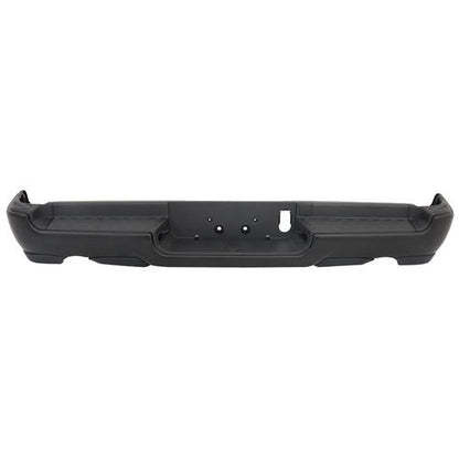 Rear Bumper w/ Vent w/o Sensor Holes Black Metal Suitable For RAM 1500 2019-2022