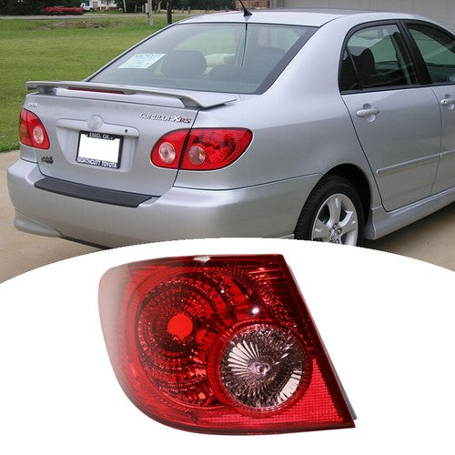 Outer Tail Light Tail Lamp LH Driver Side for 2003-2008 for Toyota Corolla