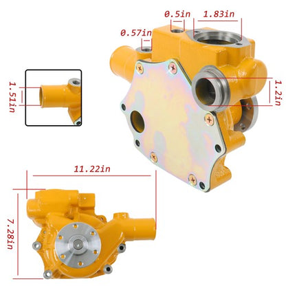 6206-61-1100 6206-61-1103 WATER PUMP FOR KOMATSU 6D95 PC200-5 PC220-5 PC210-5