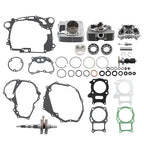 For Honda TRX250 Complete Cylinder Crankshaft Bearings Gasket Kit 13000-HM8-A4