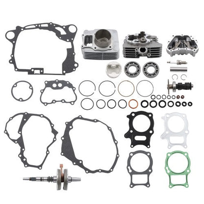For Honda TRX250 Complete Cylinder Crankshaft Bearings Gasket Kit 13000-HM8-A4