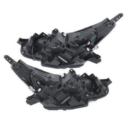 LED Clear Lens New For Nissan Versa S SR SV 2020-2021 Pair Headlight Replacement