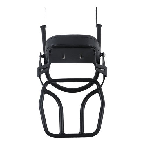 For Bonneville T100 T120/Black 2016-2024 Backrest Sissy Bar w/ Luggage Rack USA
