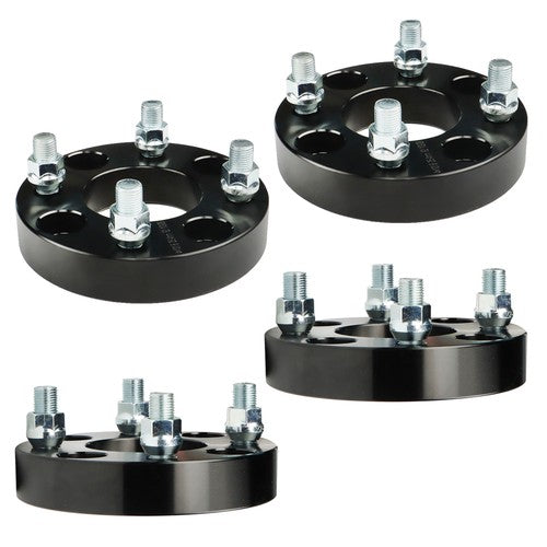 4× 1" 4x4 Wheel Spacers 62mm Hub Bore 1/2x20 Studs For EZGO Club Car Golf Cart