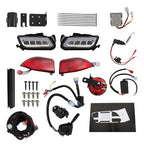 For Club Car Tempo Golf Carts w/RGB Daytime Running Light LED Light Kit 2018+ US