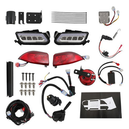 For Club Car Tempo Golf Carts w/RGB Daytime Running Light LED Light Kit 2018+ US