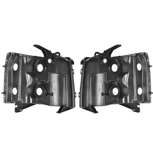 Left+Right Side Headlights For Chevy Silverado1500 2500 3500 2007-2014 Headlamps