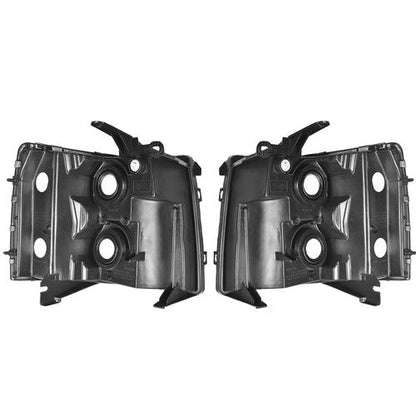 Left+Right Side Headlights For Chevy Silverado1500 2500 3500 2007-2014 Headlamps