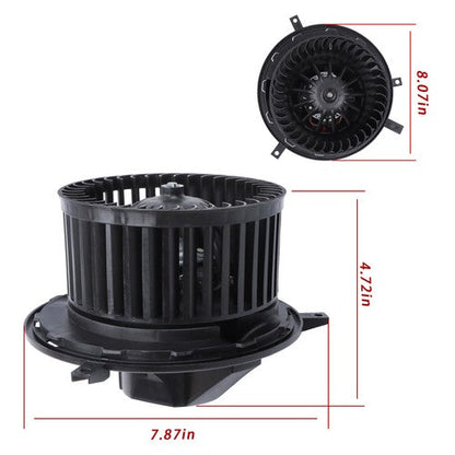 For Dodge Journey 2009 2010 2012-2020 Rear HVAC Heater Blower Motor with Wheel