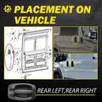 Side Sliding Door Handle Cable Assy LH RH for Ram ProMaster Van 2014 2022