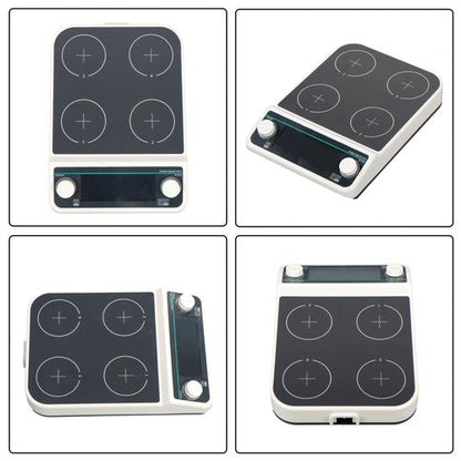 4 Position Magnetic Stirrer with Speed 50-1200RPM Capacity 500ml*4