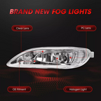 Fit For 2005-2008 Toyota Corolla 2002 2003 2004 Toyota Camry Clear Fog Light