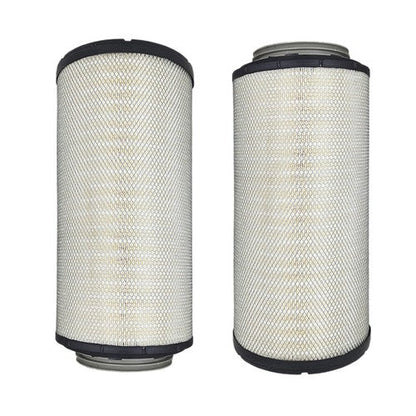 2 x Air Filter For 2010-2019 Kenworth Peterbilt 367 389 W900 WIX WA10009 P614986
