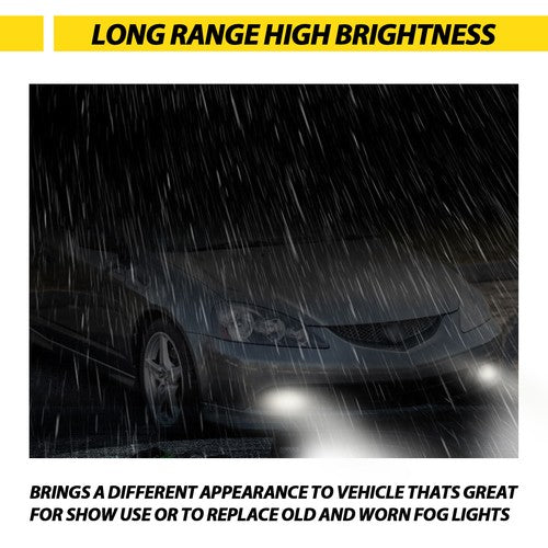 Front Bumper Clear Fog Lights Lamps Pair w/wiring for 2005-2007 for Acura RSX