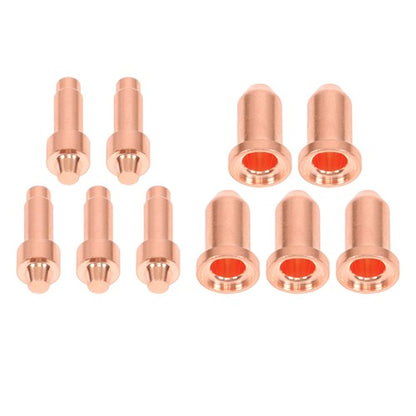 10Pcs Plasma Electrode 249926 Tip 249928 Nozzle for Miller XT40 XT30 XT30C Torch