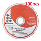Pack 100 6"x.045"x7/8" Cut-off Wheel - Metal & Stainless Steel Cutting Discs