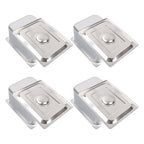 Restaurant Steam Table Pans 4 Pack 1/2 Size 6 Inch Deep Thickened with Lid