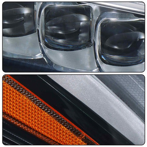 LED For Acura MDX 2017 2018 2019 2020 Right Side Headlight Assembly Clear Lens