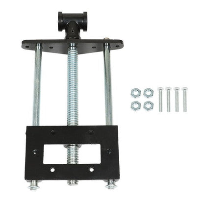9" Cast Iron woodworking bench vise Front Screw Vise for Workbench New