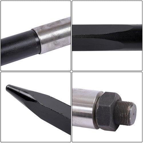For Tractor 2PCS 49" Square Hay Spike Bale Spear Wide Tine Spike Skid Conus