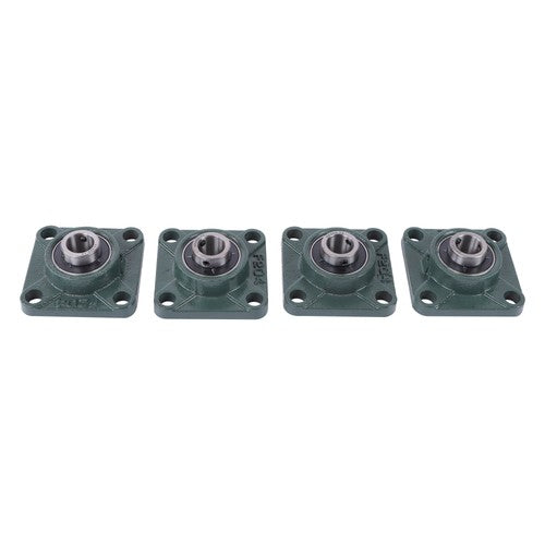 4Pcs UCP204-12 Cast Iron Pillow Block Flange Bearings - 3/4" hole with seat