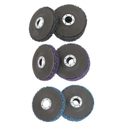 Diamond Grinding Discs 4 pieces each in blue, purple 12 Packs of 4-1/2' x 7/8'