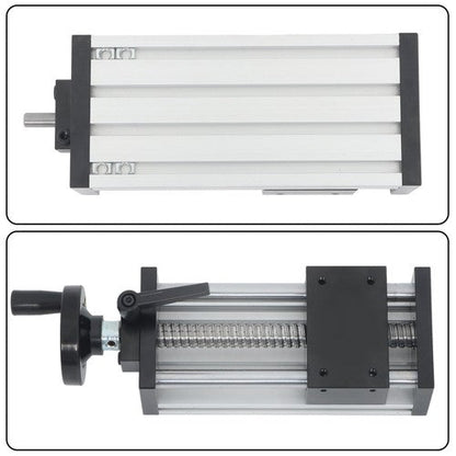 Dual Slide Linear Module Sliding Table SFU1605 Ballscrew 100mm Effective Linear