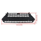 Gloss Black Plastic For Grand Highlander 2024 Front Lower Grill W/ Camera Holes