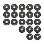 20 PCS T29 Flap Discs 4.5" x 7/8" 40/60/80/120 Grit Angle Grinder Sanding Disc