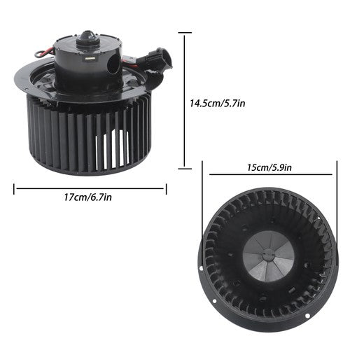 Fit for Ford Escape for Mazda Tribute A/C Heater Blower Motor w/ Fan Cage 700065