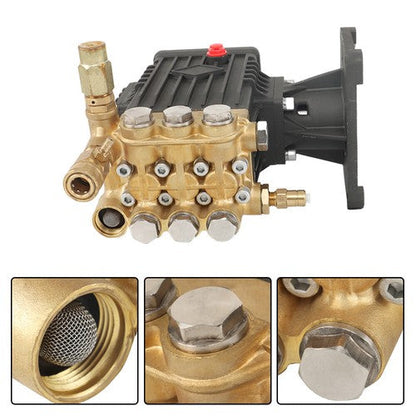 4400 psi Pressure Washer Pump Power Washer Pump 1" Shaft Horizontal 4 GPM New